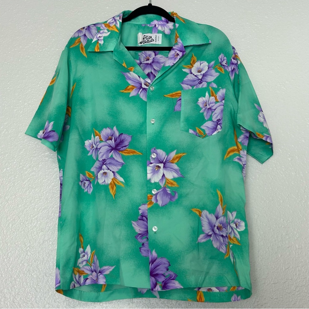 Vintage 70s Hilo Hatties Hawaiian Shirt
